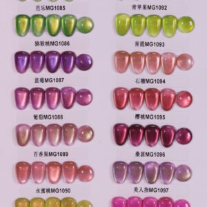 14 colors Summer Fruit Ice Cat Eye Gel Polish