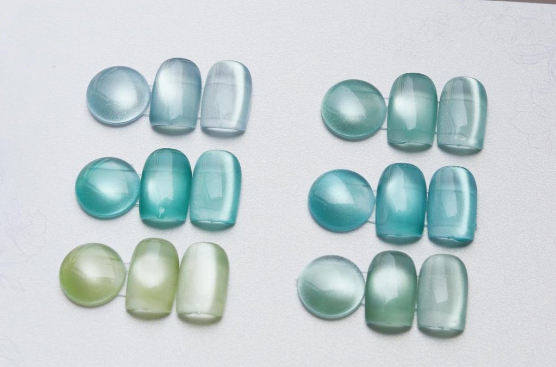 6 colors Forest Cat Eye Gel Polish