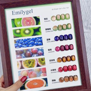 7-color Fruit Series Cat Eye Gel Polish