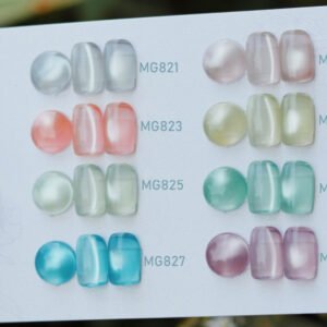 8 colors Lotus Flower Cat Eye Gel Polish